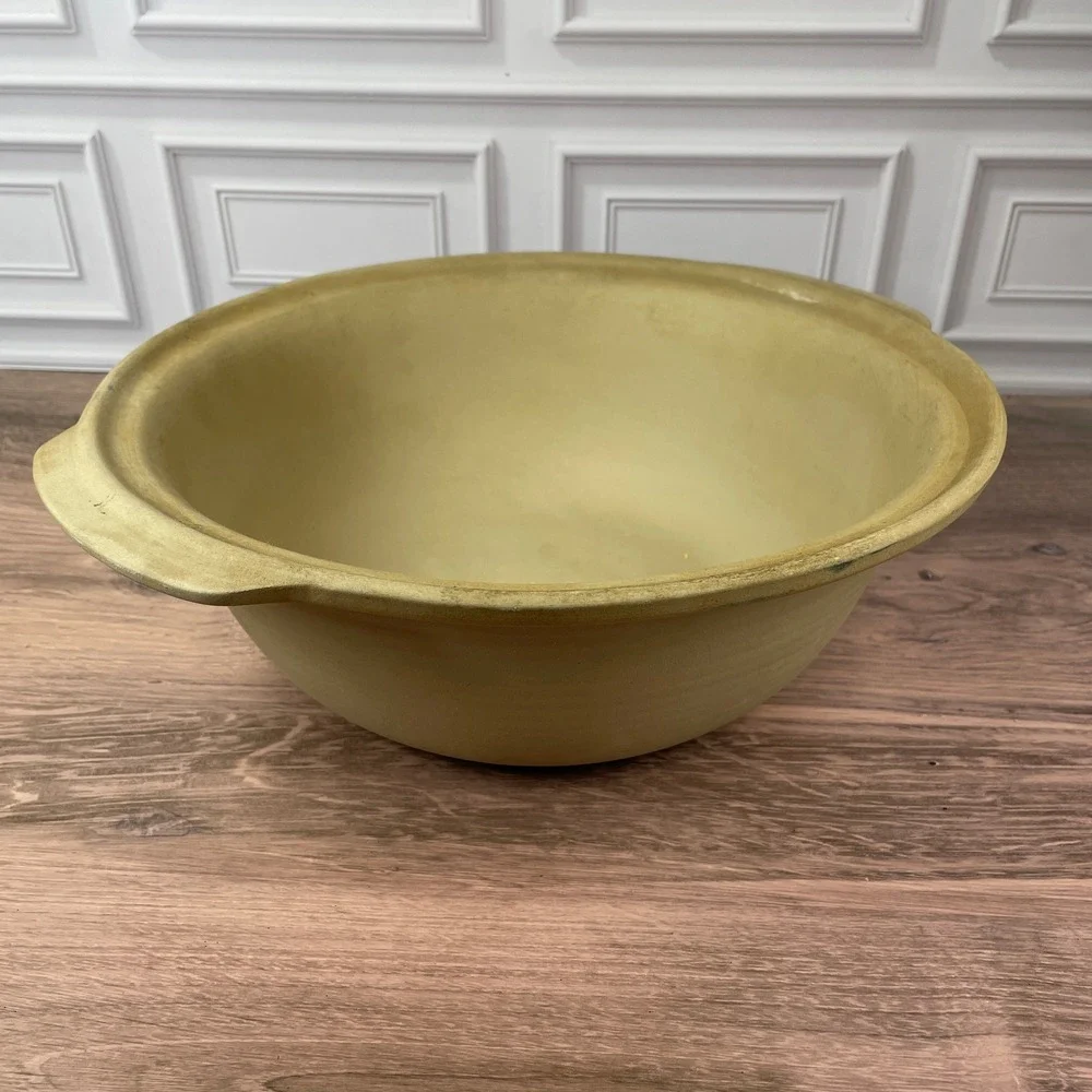 Pampered‎ Chef Family Heritage Collection 12 inch Stoneware Bowl Dish
